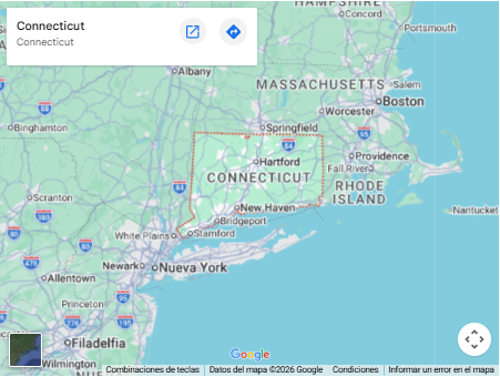 Connecticut Service Area Map