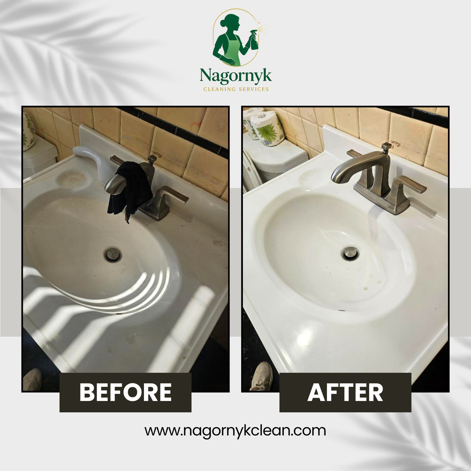 Bathroom Sink Polishing